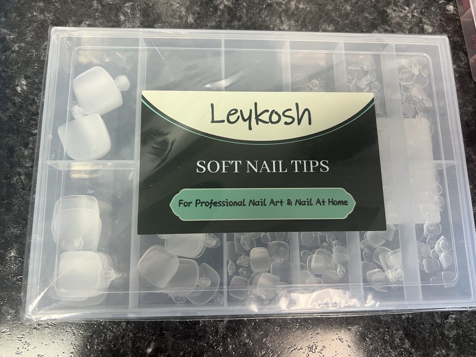 Glue On Nails. Lot. New In Package. Assorted Colors Various Sizes