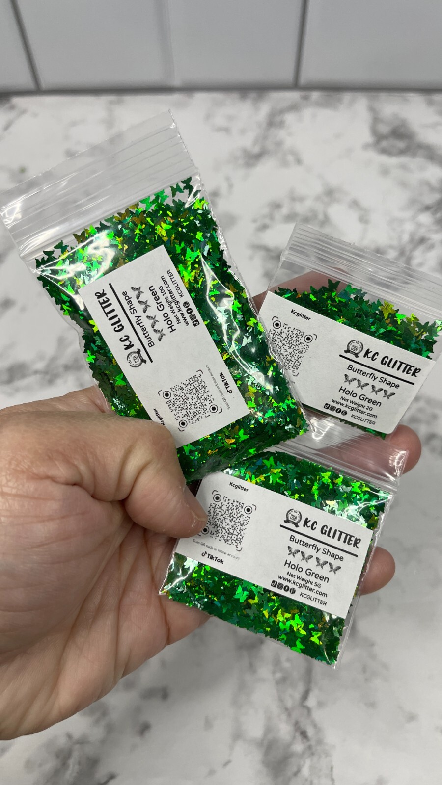 Solvent Resistant BUTTERFLY shape Glitter U Choose Color Nail Art Face Crafts