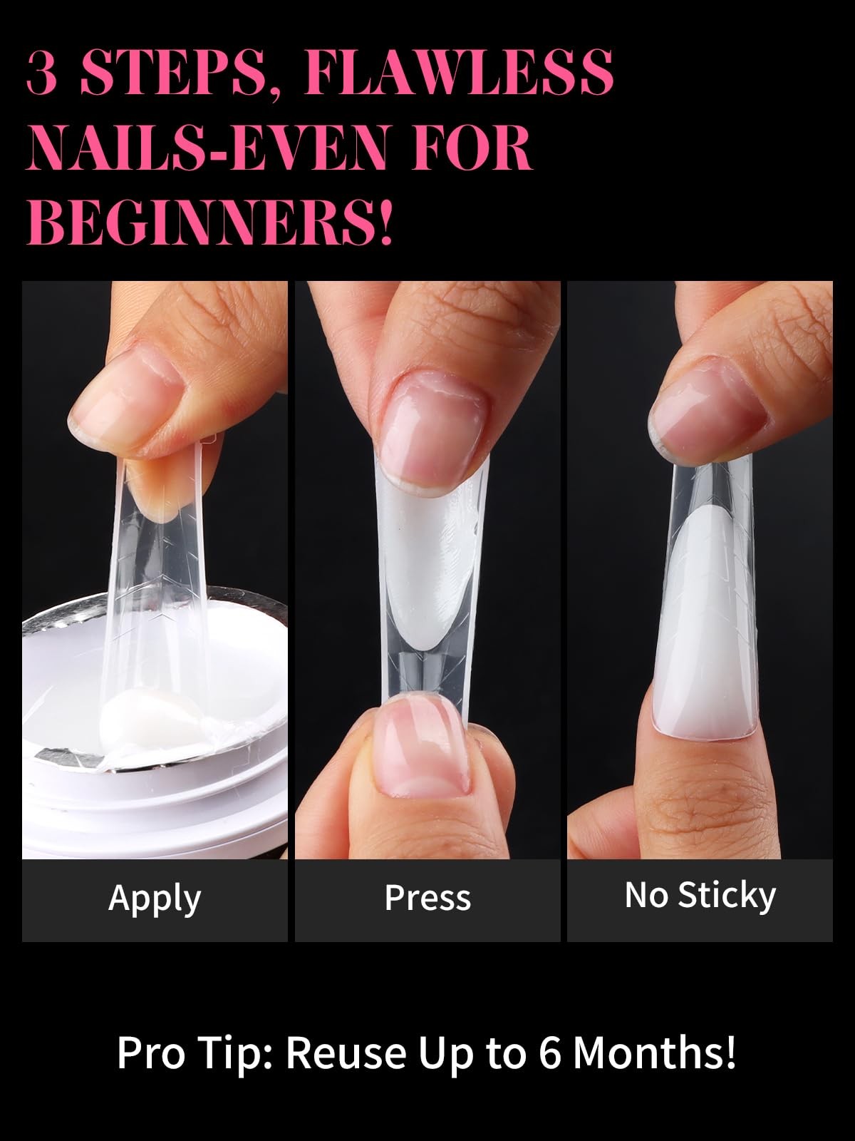Dual Nail Forms for Poly Extension