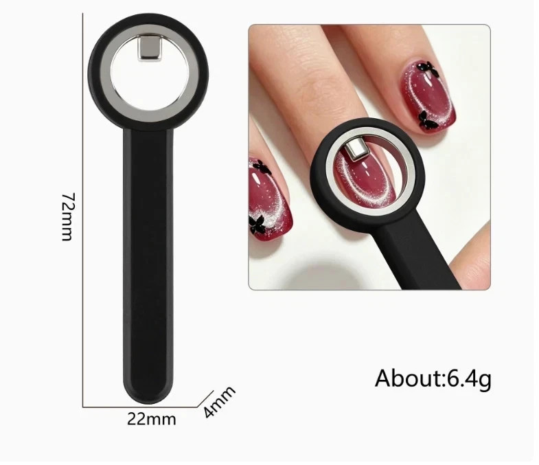 Cicle at Eye Magnet For Nails Art,Rotating Ring Magnet With A Handle