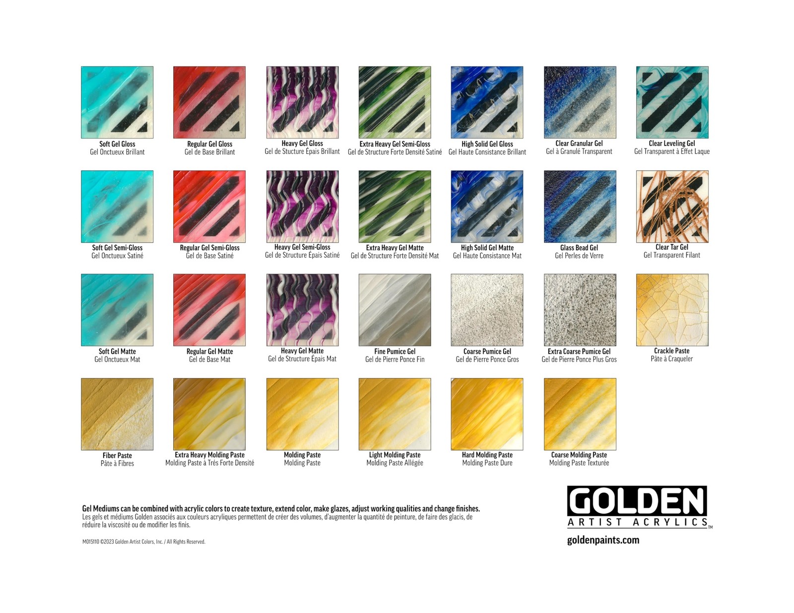 GOLDEN Glass Bead Gel, 128 fl. oz. Jar, Professional Acrylic Gel Medium, Tran…