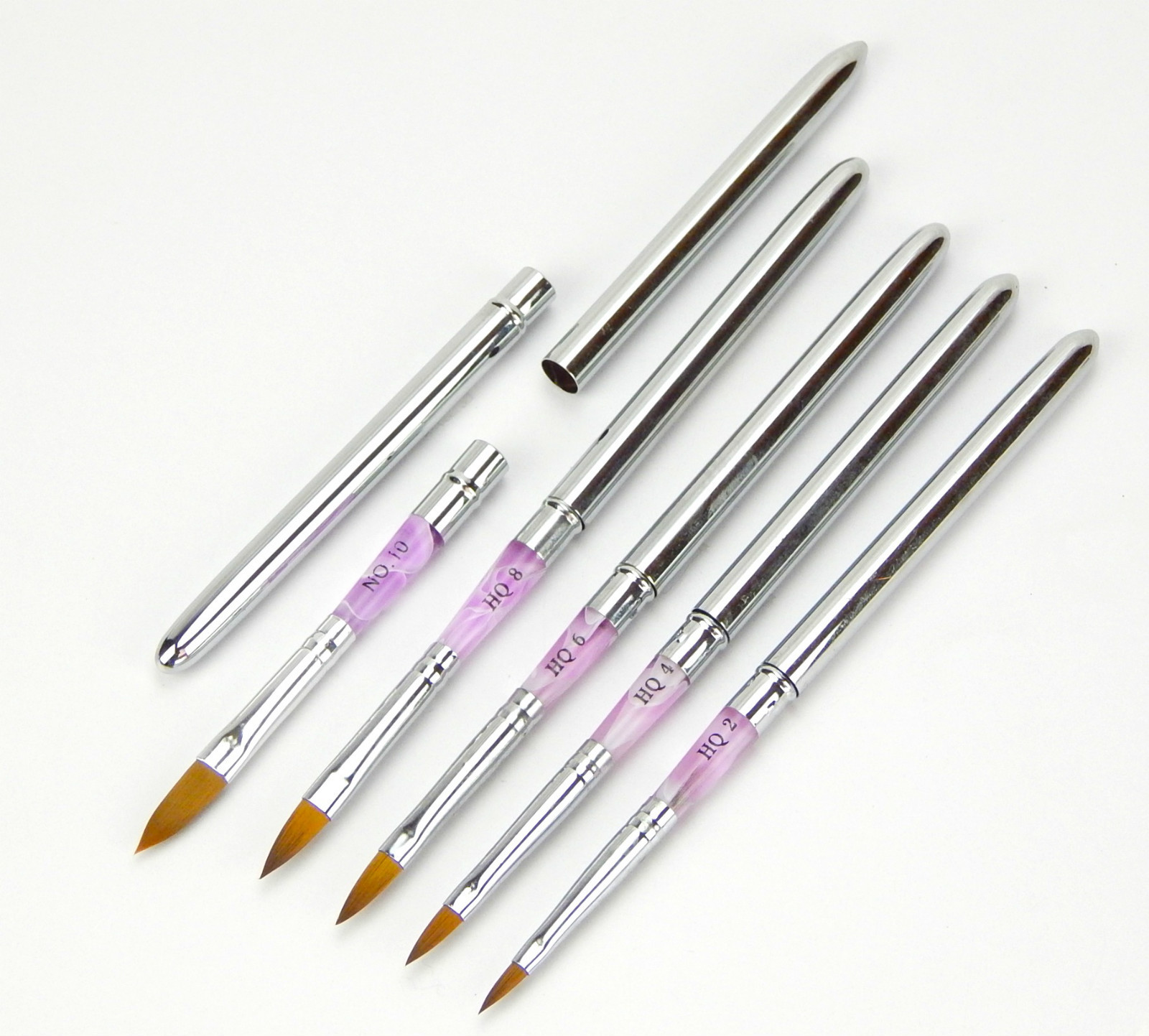 ACRYLIC NAIL ART DESIGN BRUSH PEN PAINTING NAIL TIPS