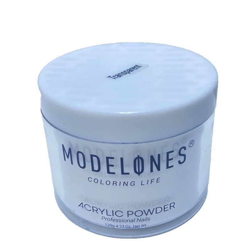 Modelones White Acrylic Powder 4.23oz 120g Professional Nail Art Design New