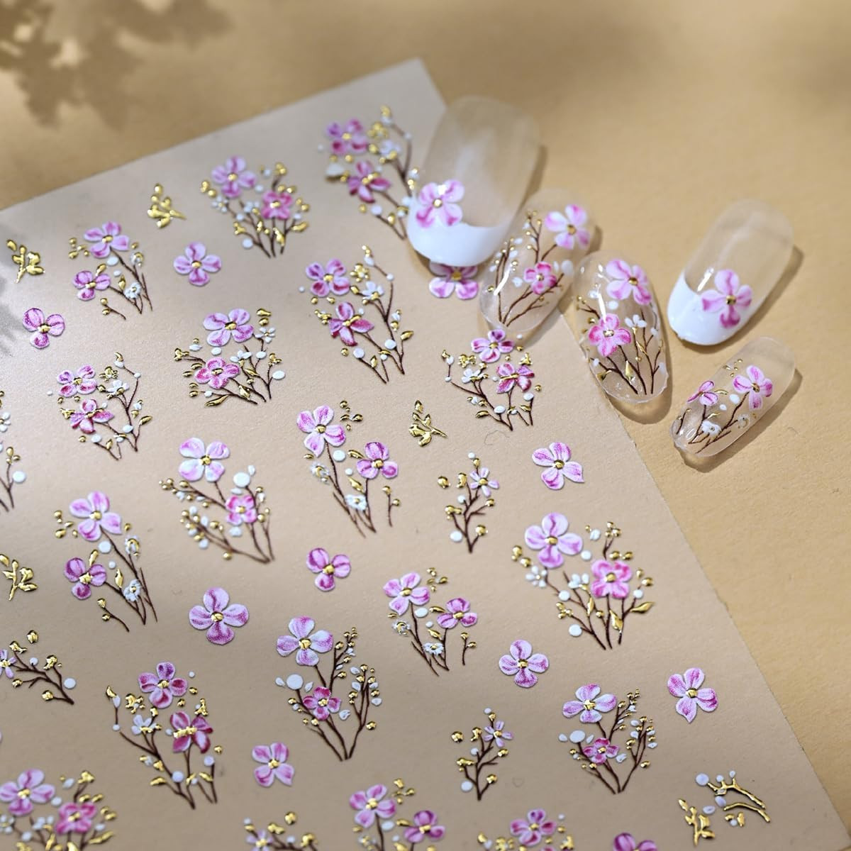 Lemon Nail Art Stickers Decals 5D Embossed Summer Lemon Nail Decals 1PCS Fruit S