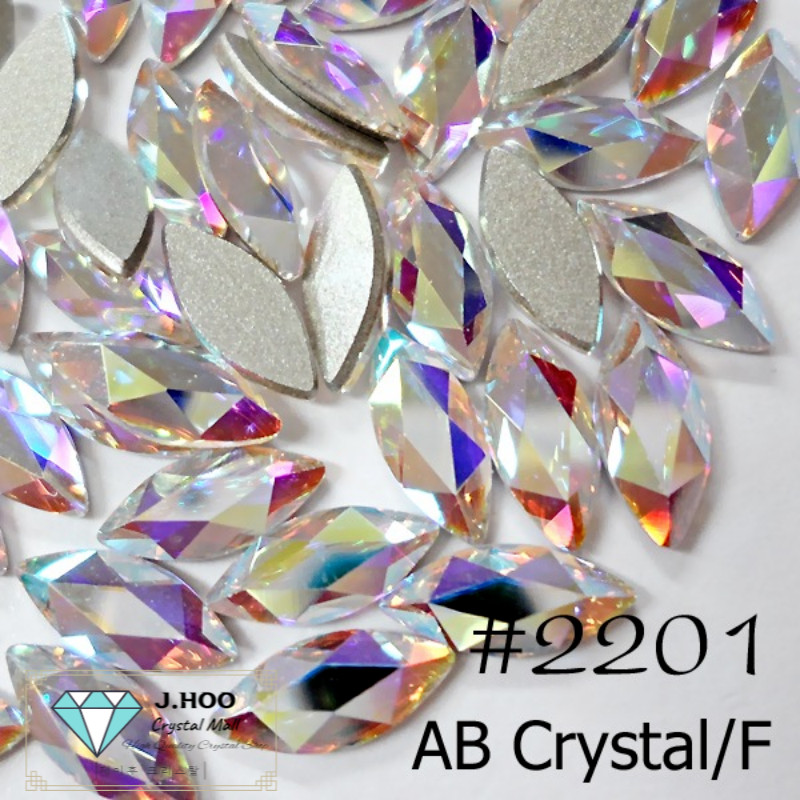 Swarovski 2201 Marquise Flat Back 4×1.8mm(10pcs)
