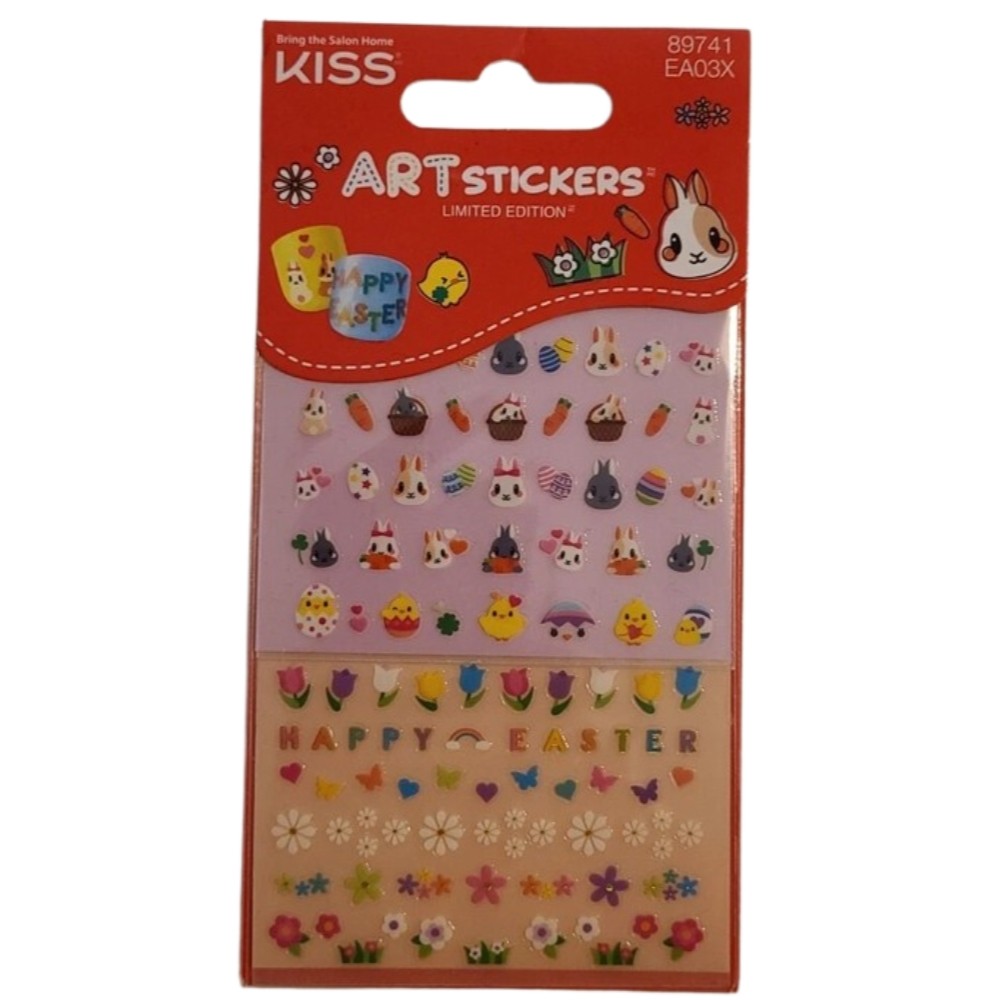 Kiss Nail Art Stickers Easter – Easter Basket