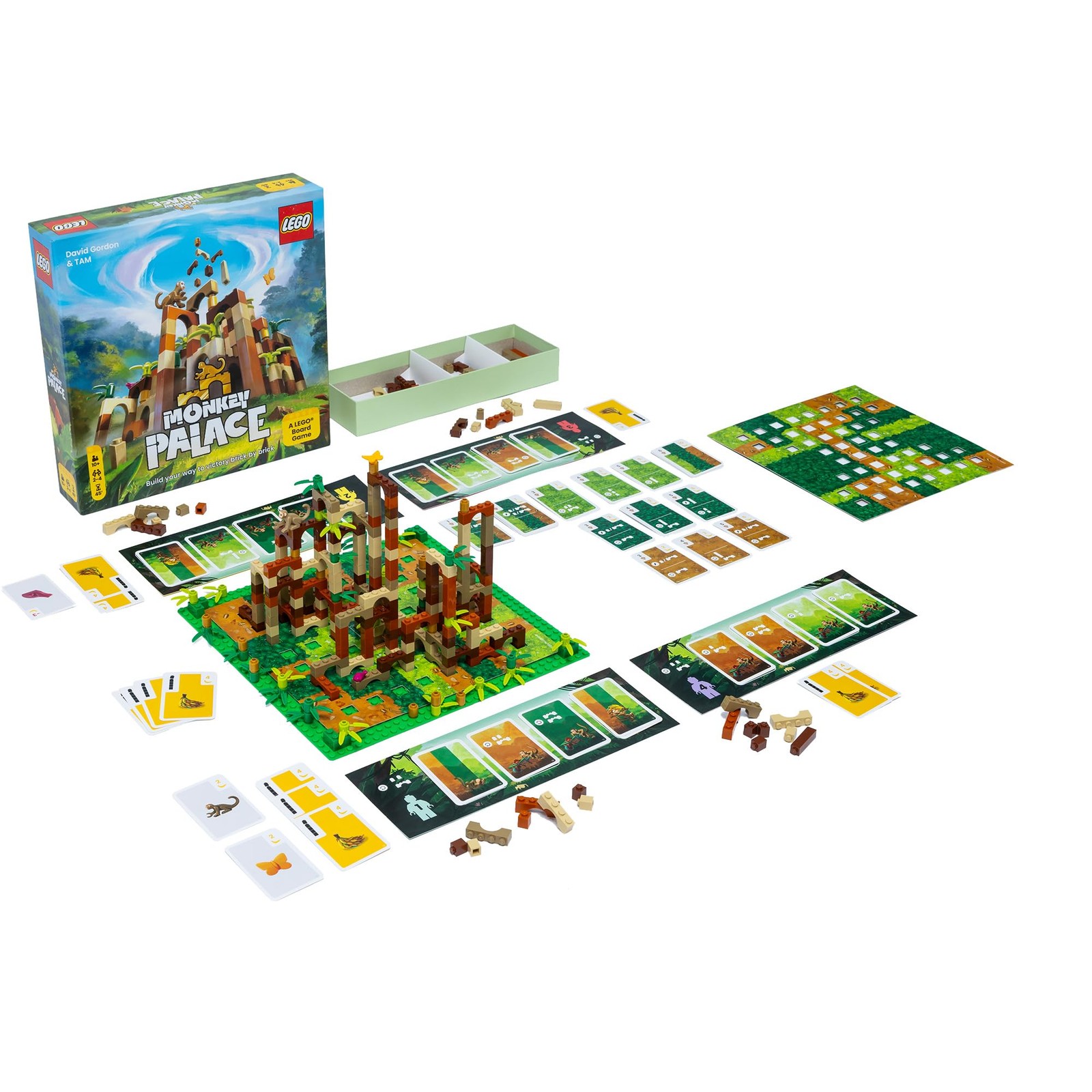 Dotted Games Monkey Palace: A Lego 10.55 x x 0.1 inches, Multicolor