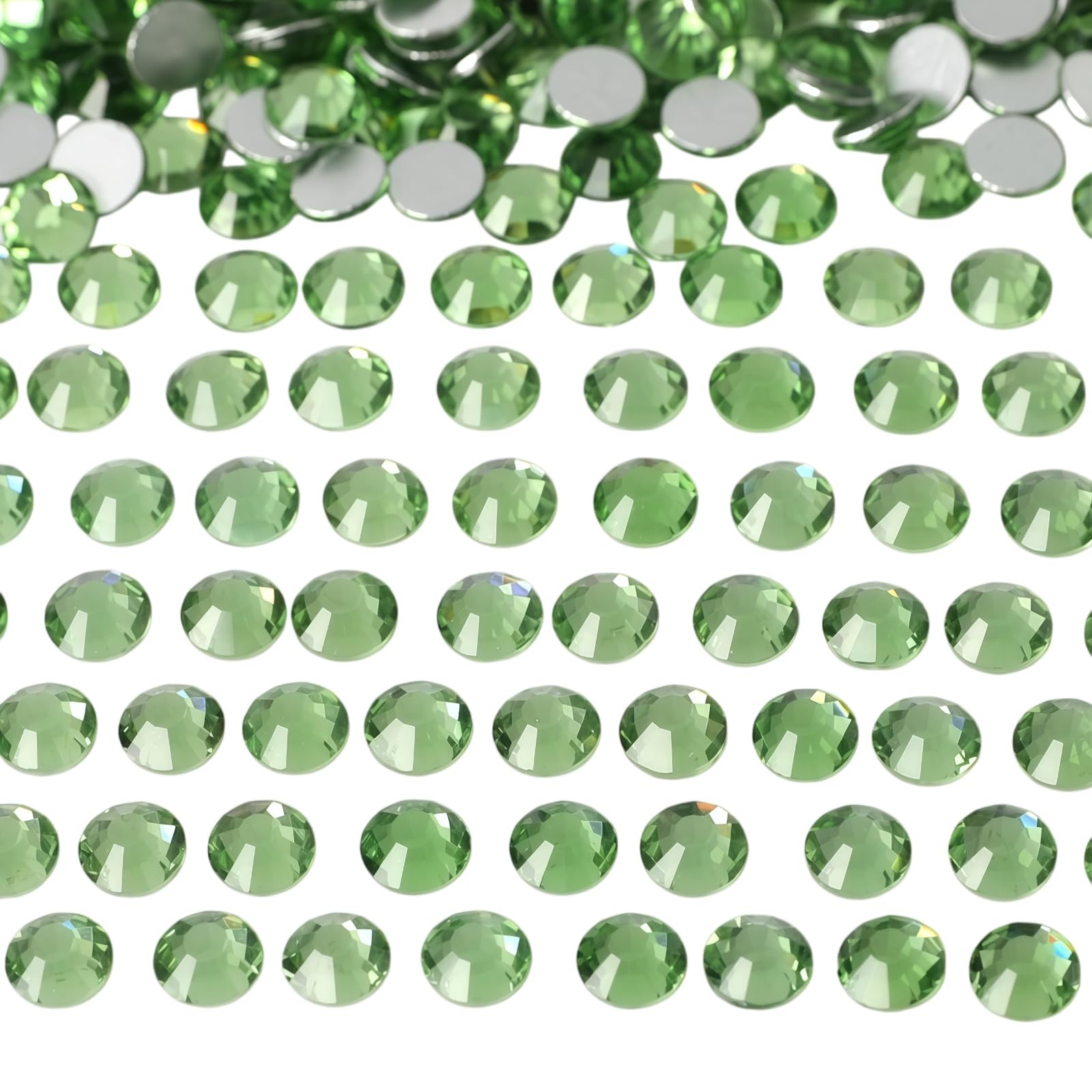 Diamonland Flatback Glass Crystal Rhinestones Rounds Gems for Bedazzling Nail…