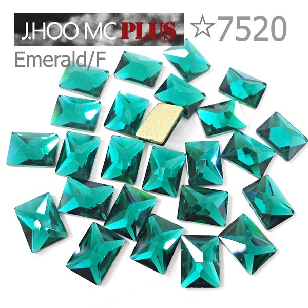J.HOO Crystal 7520 Cosmic Flat Back Rhinestones 8×6mm Nail Art (10pcs)