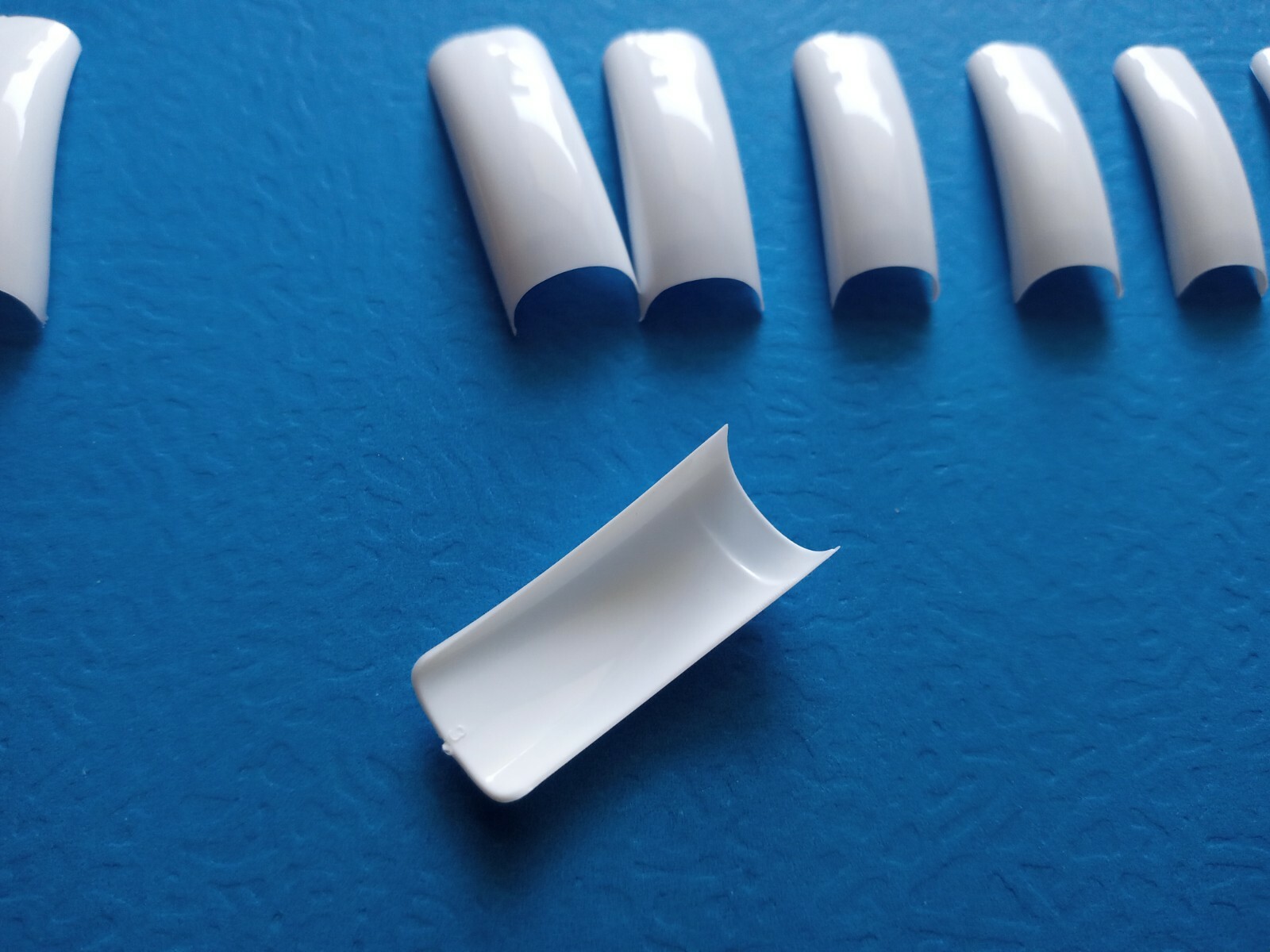 White Color Nail Tips | Size #0 – #9, U.S.A Seller.