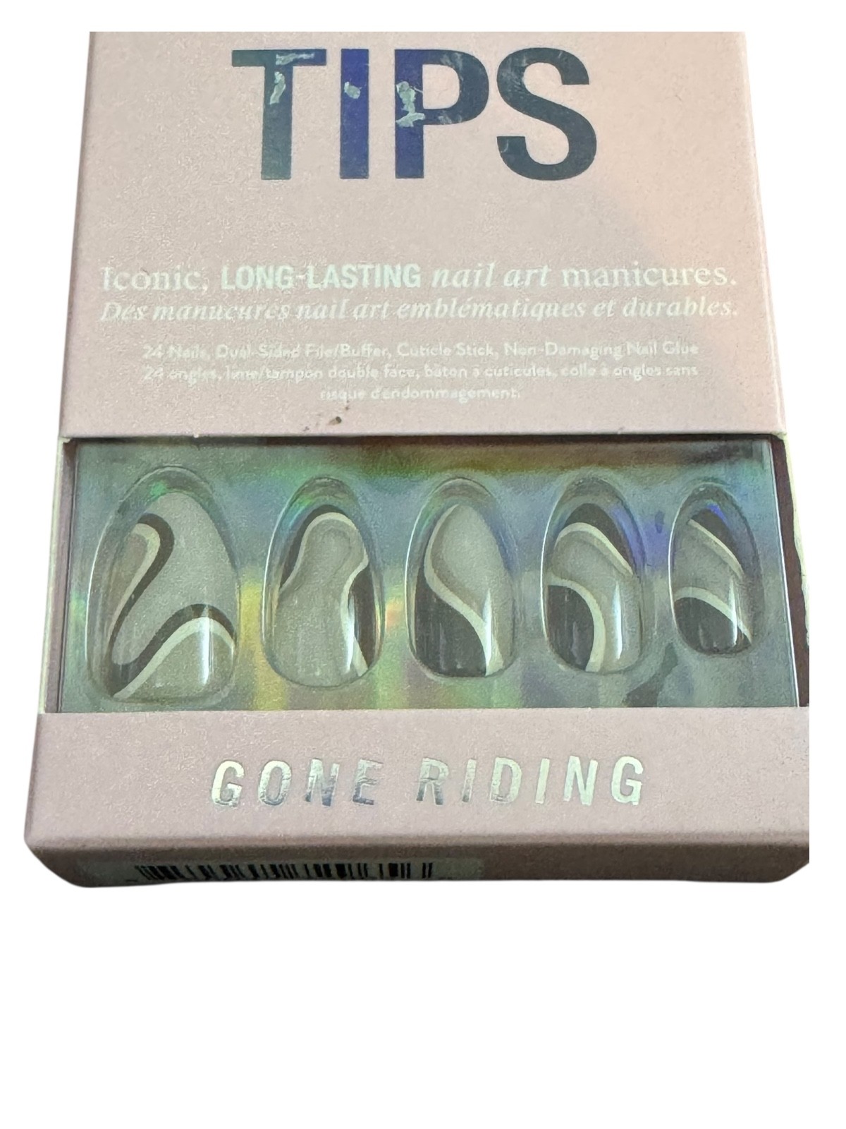 Chillhouse Chill Tips Gone Riding Press-On Nail Art Manicure 24 Nails