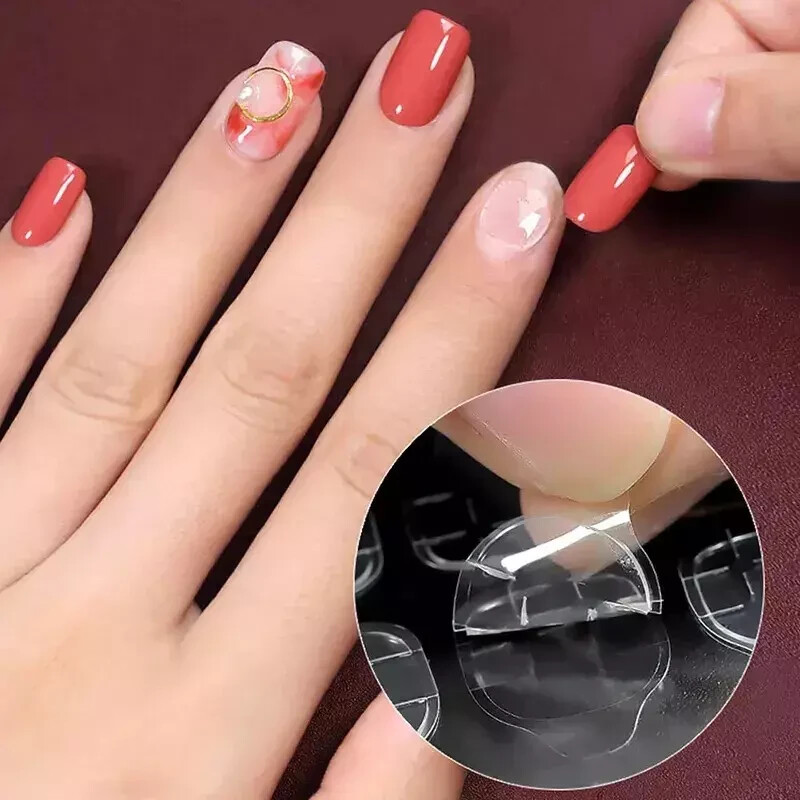 24-480pcs Adhesive Tabs Double-Sided Stickers for False Fake Nail Tip Glue Tape