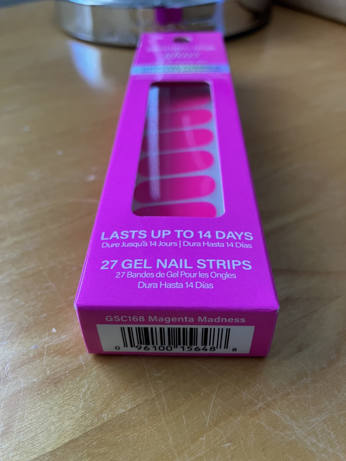 Dashing Diva Ultra Shine Gel Nail Strips BNIB GSC168 Magenta Madness Batch#Y19I1