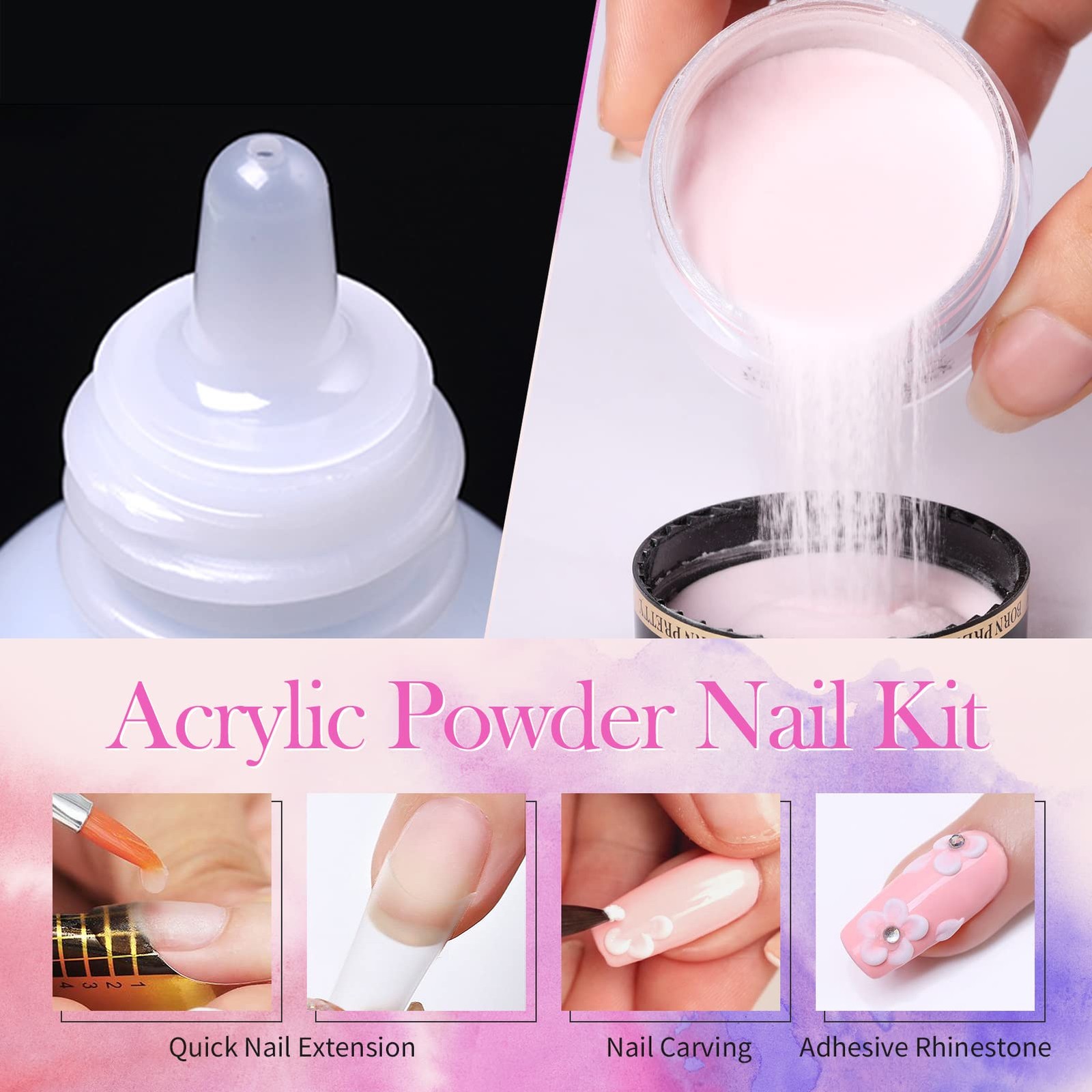 Born Pretty Acrylic Nail Kit All In One