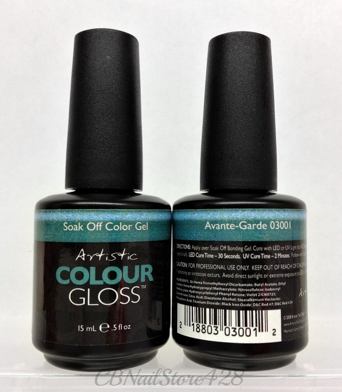 Artistic – Colour Gloss Soak Off Gel Polish 0.5oz/15- Series 1 – Pick Your Color