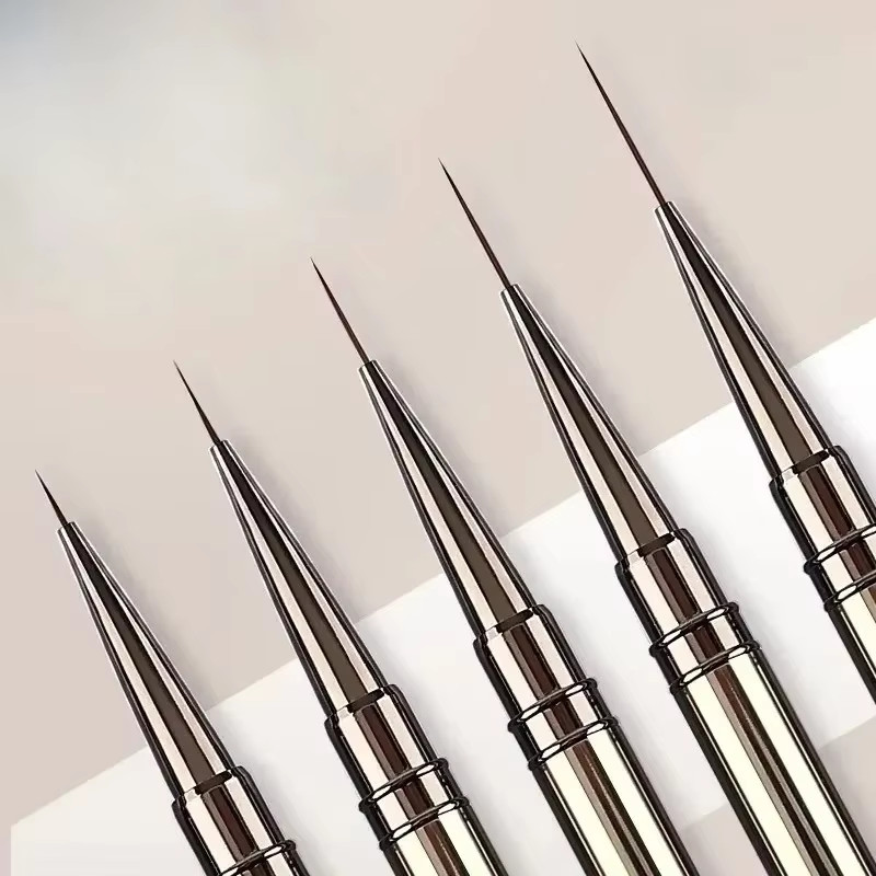 Nails Art Liner Brushes Elongated Lines Striping Drawing Painting 6/9/12/15/18/2