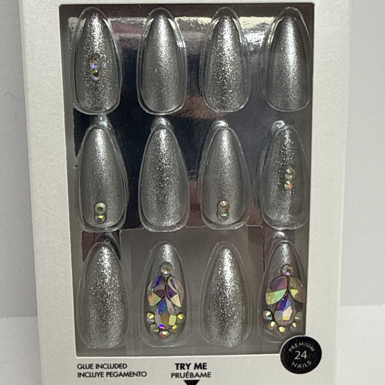 Poshmellow Maison Deluxe 24 Nails Glue Included – Shine Me Up #65228