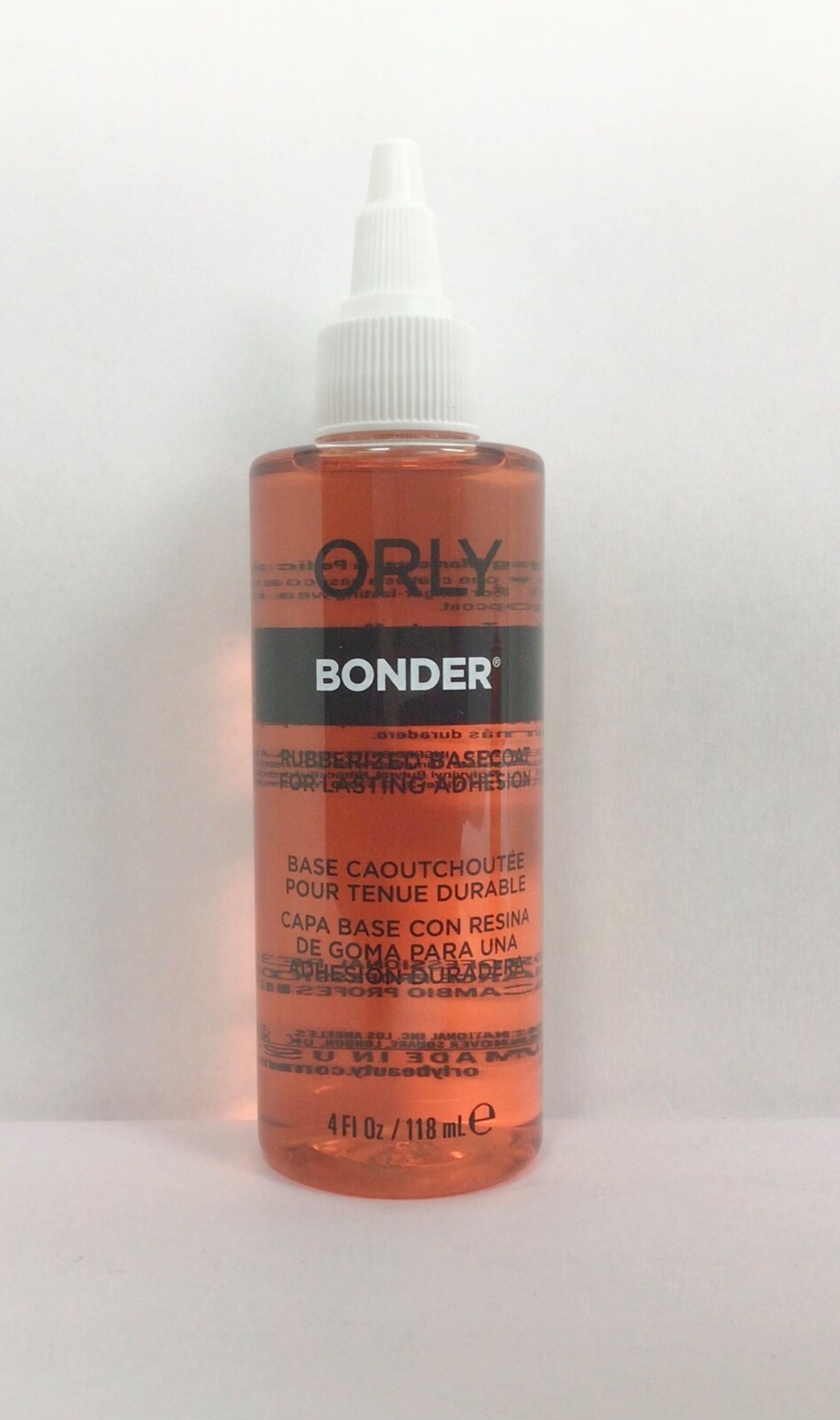 Orly Bonder Rubberized Basecoat 4oz (118mL) Refill size