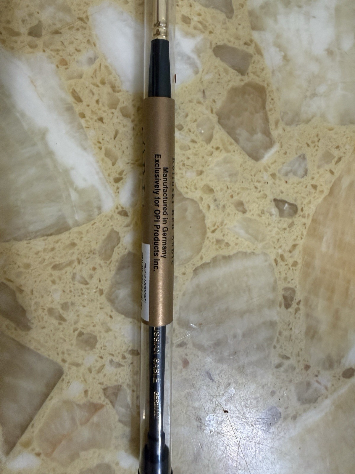 OPI Golden Edge #6 Brush – Kolinski Red Sable