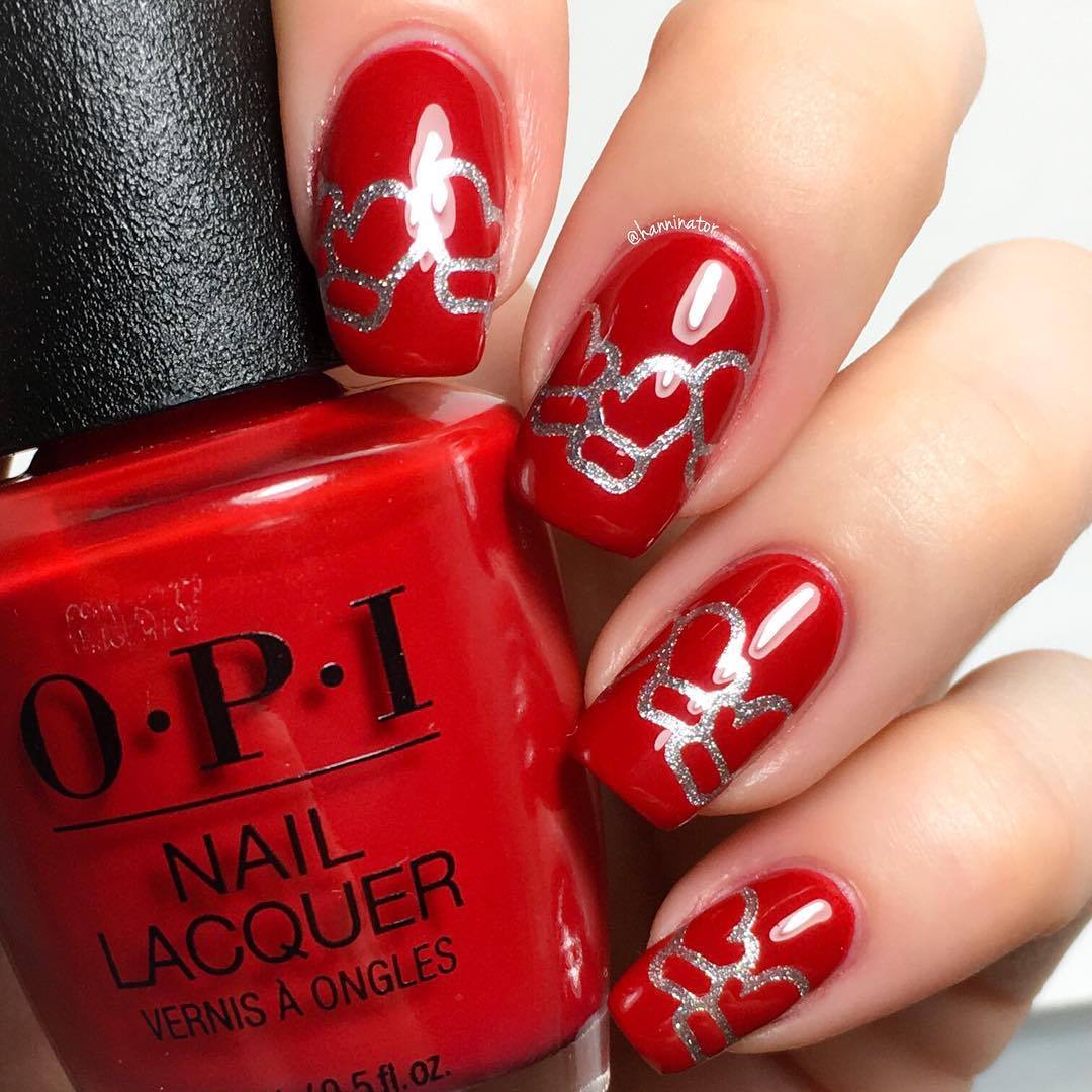 Mittens Stencils for Nails, Christmas Nails, Nail Art
