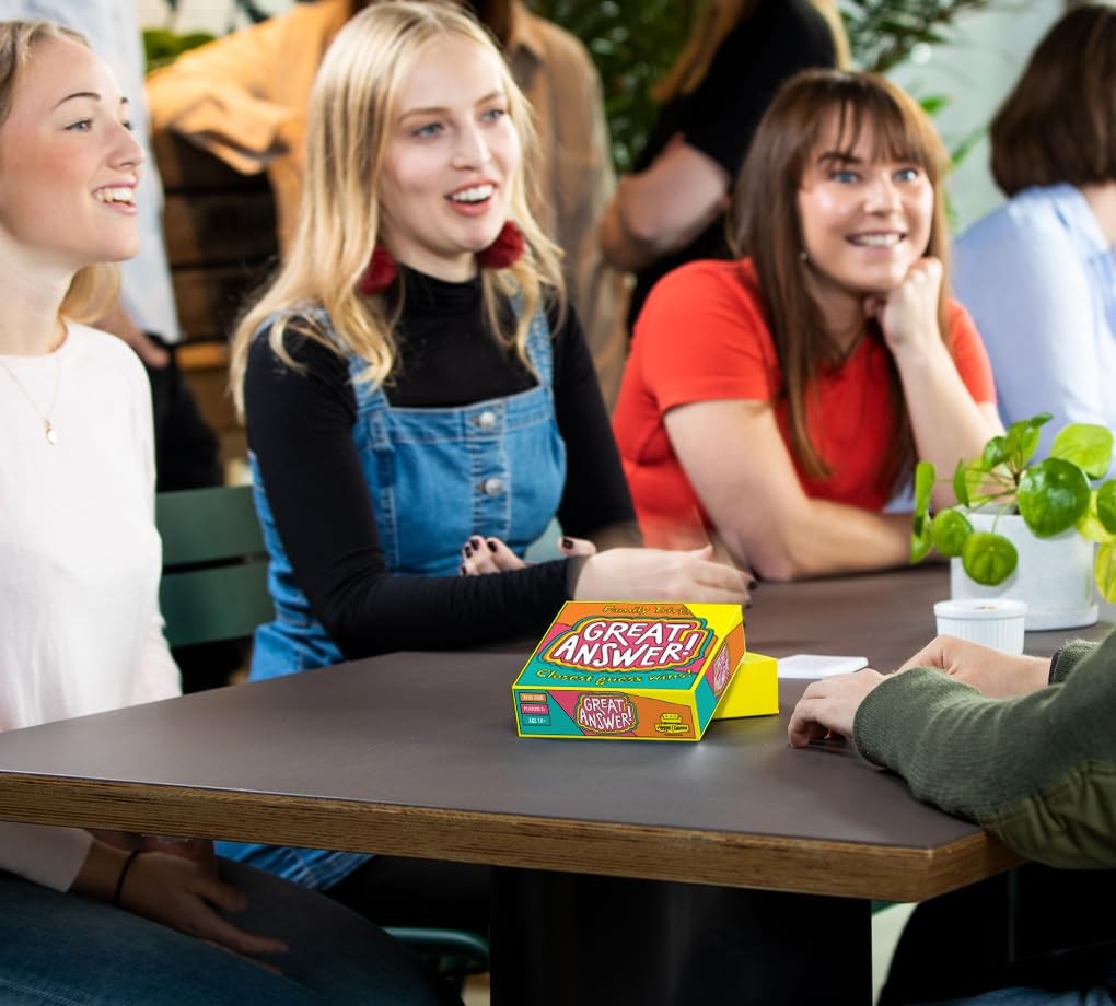 Hygge Games – Great Answer! Fun 1 EA, Multicolor, Pink, Orange, Green, Yellow