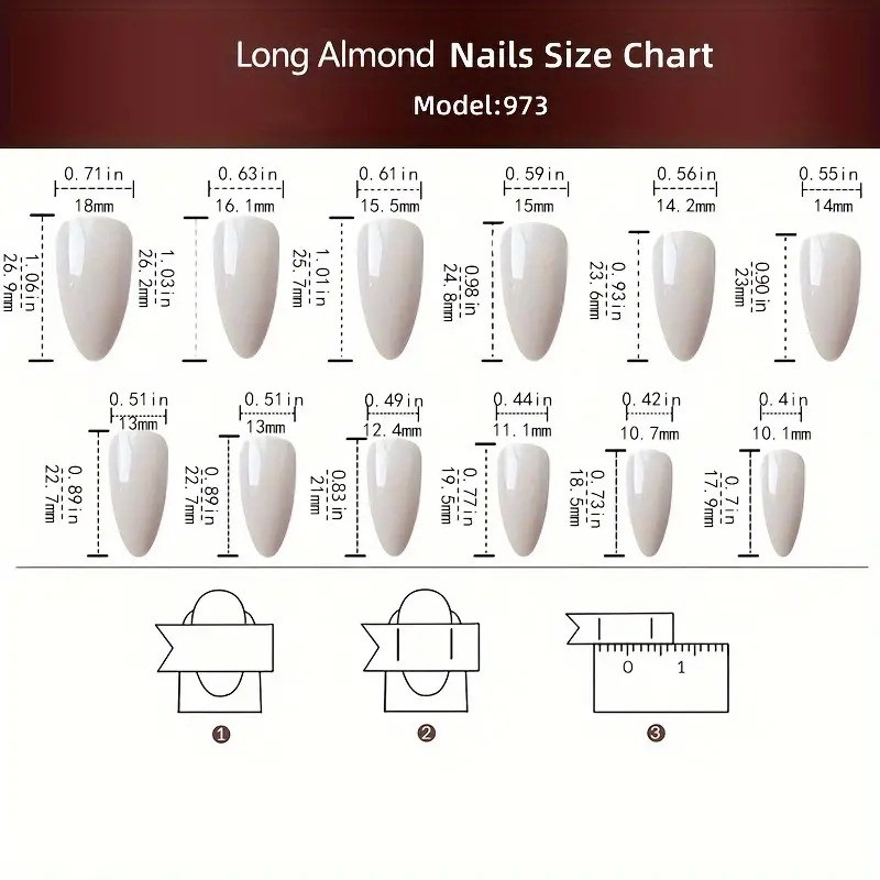 48 Pcs of Gray and White Mixed Element Fake Nails – Removable Nails, Daily Nail