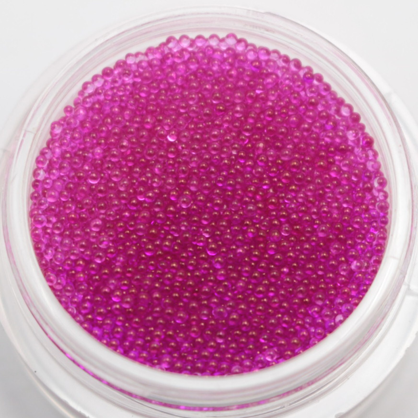 30gram Caviar Glass Mini 3D Micro Beads 0.6-0.8mm + Storage Box Nail Art Tip