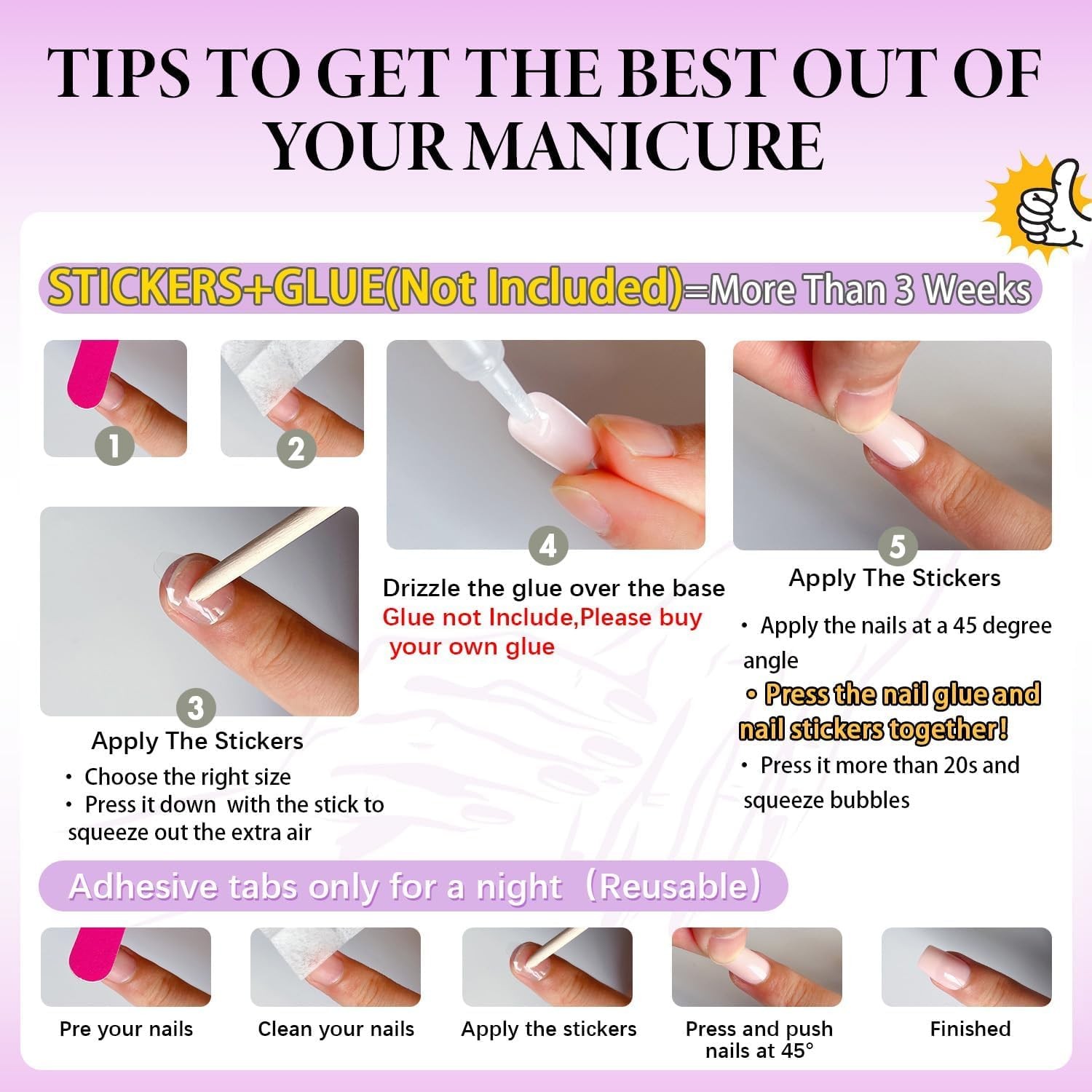 Dusty Pink Press on Nails Short Almond – 30 Pcs Fake Nails Glue on, Thick