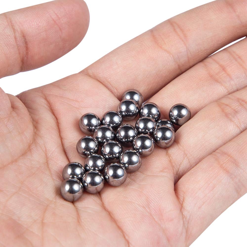 600 Piece 6 Sizes Assorted Loose Bicycle Bearing Balls 1/4″ 7/32″ 3/16″ 5/32″…
