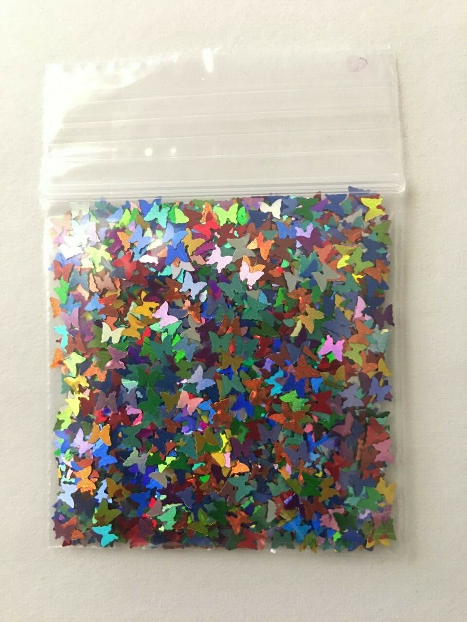Solvent Resistant BUTTERFLY shape Glitter (Multi B) Nail Art Face Crafts 1tsp-US