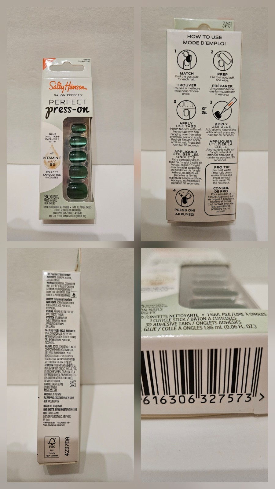 Misc. Artificial Nails – Brand New – 7 Packs – Brands Listed in Description