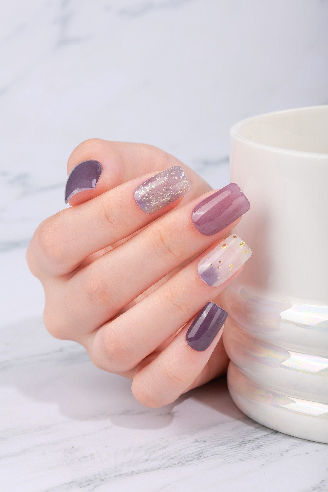 Full Size Nail Wraps Stickers Polish Toe Manicure Art polish strip 3D Decal New