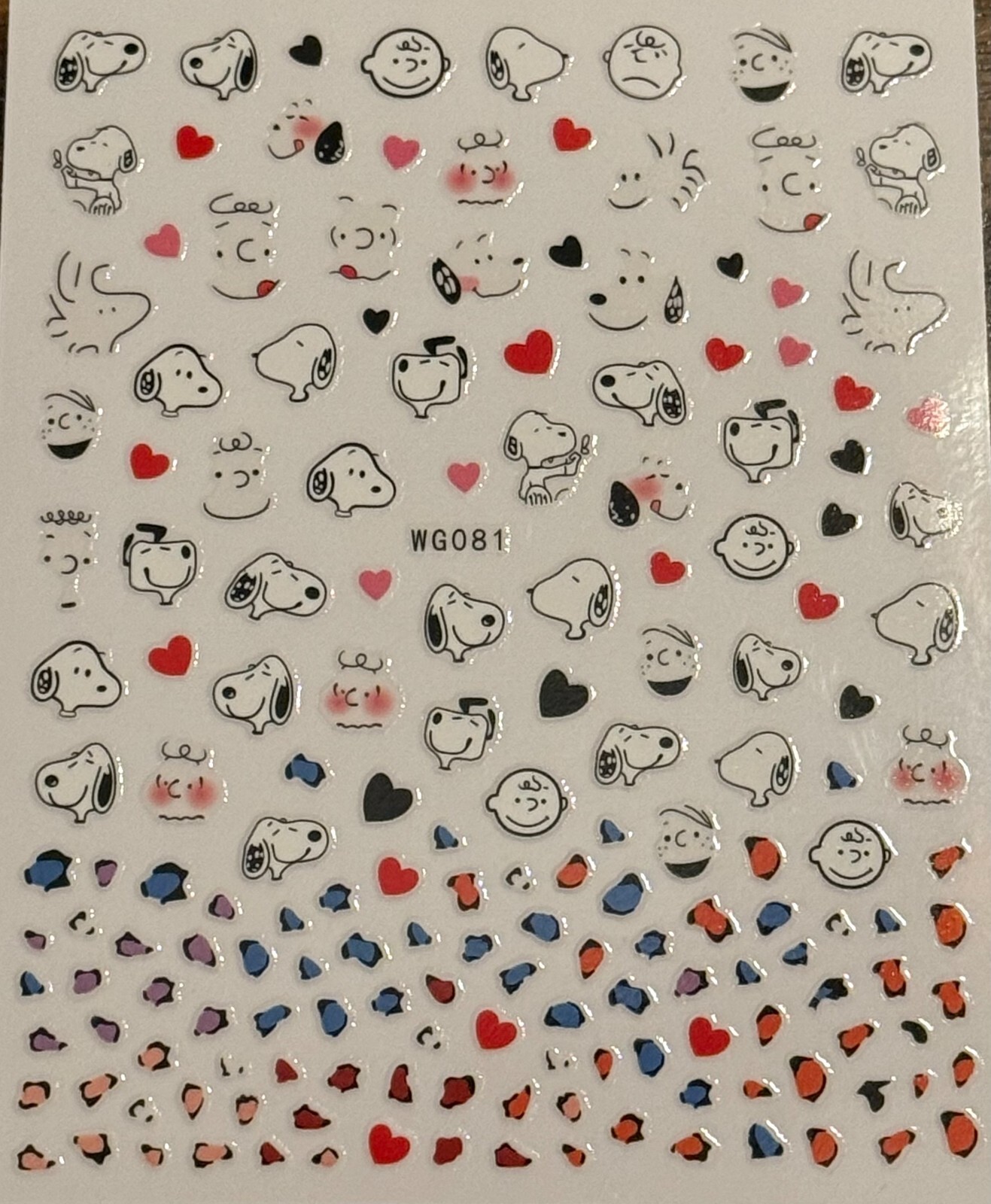 Disney Snoopy 3D Nail Art Sticker Decal USA Seller Free Ship Buy 4 Get 1 Free