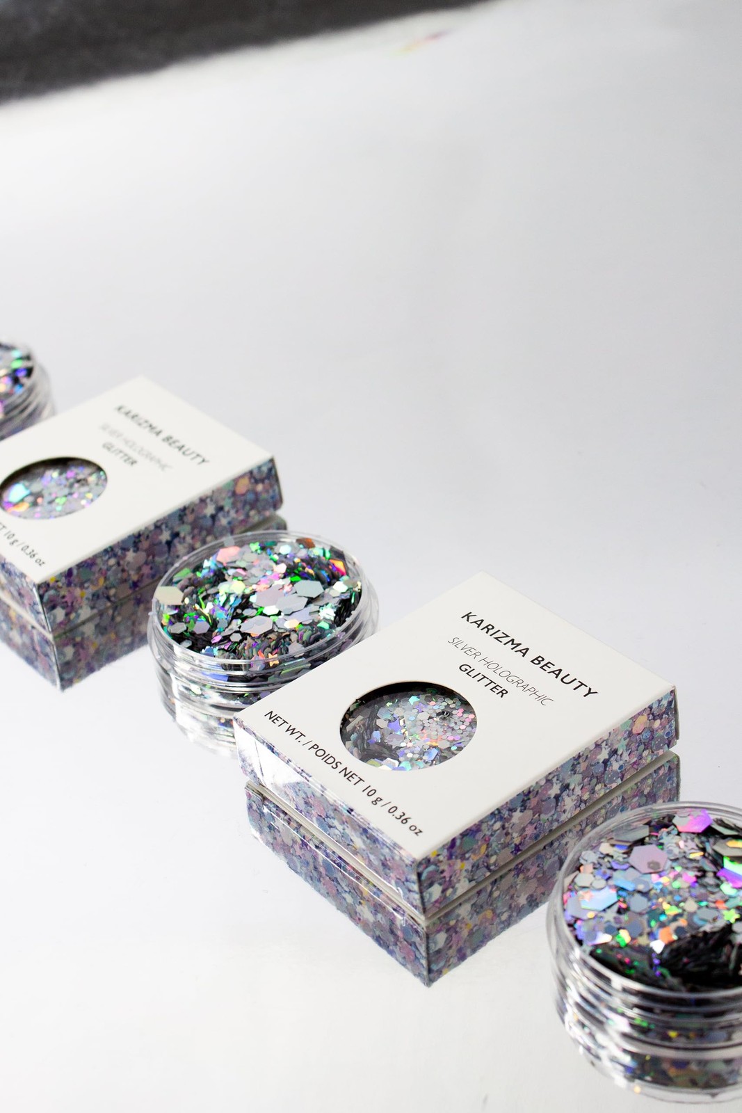 10g Holographic Silver Chunky Glitter, Face, Hair, Eye, Body, Rave, Festival