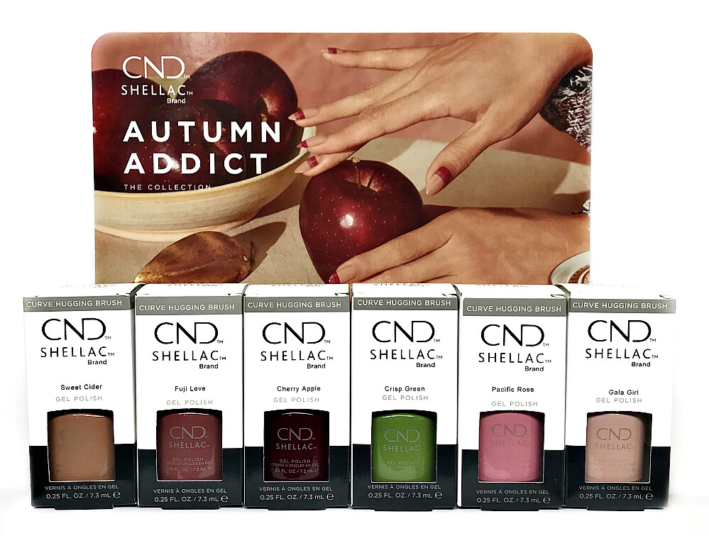 Cnd Shellac Gel Polish – AUTUMN ADDICT Fall 2020 – 0.25oz/7.3ml Pick Any