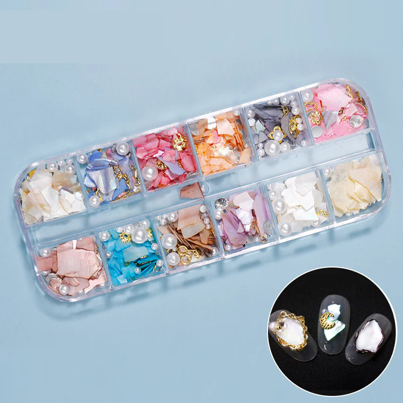 New Shell Nail Rhinestones 2026