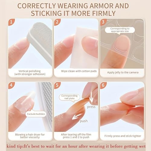 Cat Eyes Press on Nails Short Square Nails Press on French Fake Nails Style 8