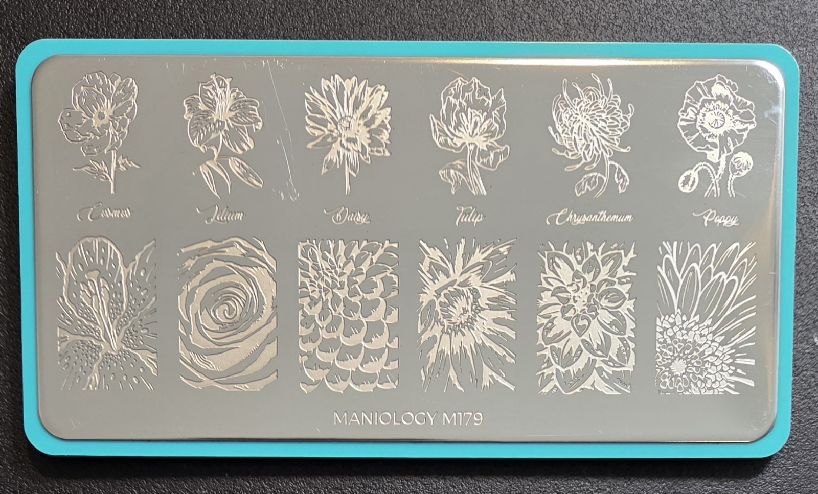 Maniology Nail Art Stamping Plate – Grow with Love M179