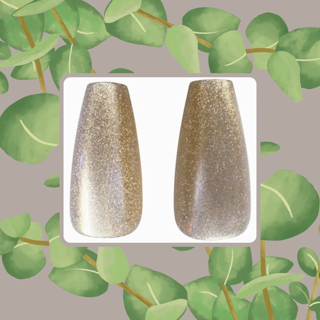 Velvet Touch | Medium Coffin Sage Cateye