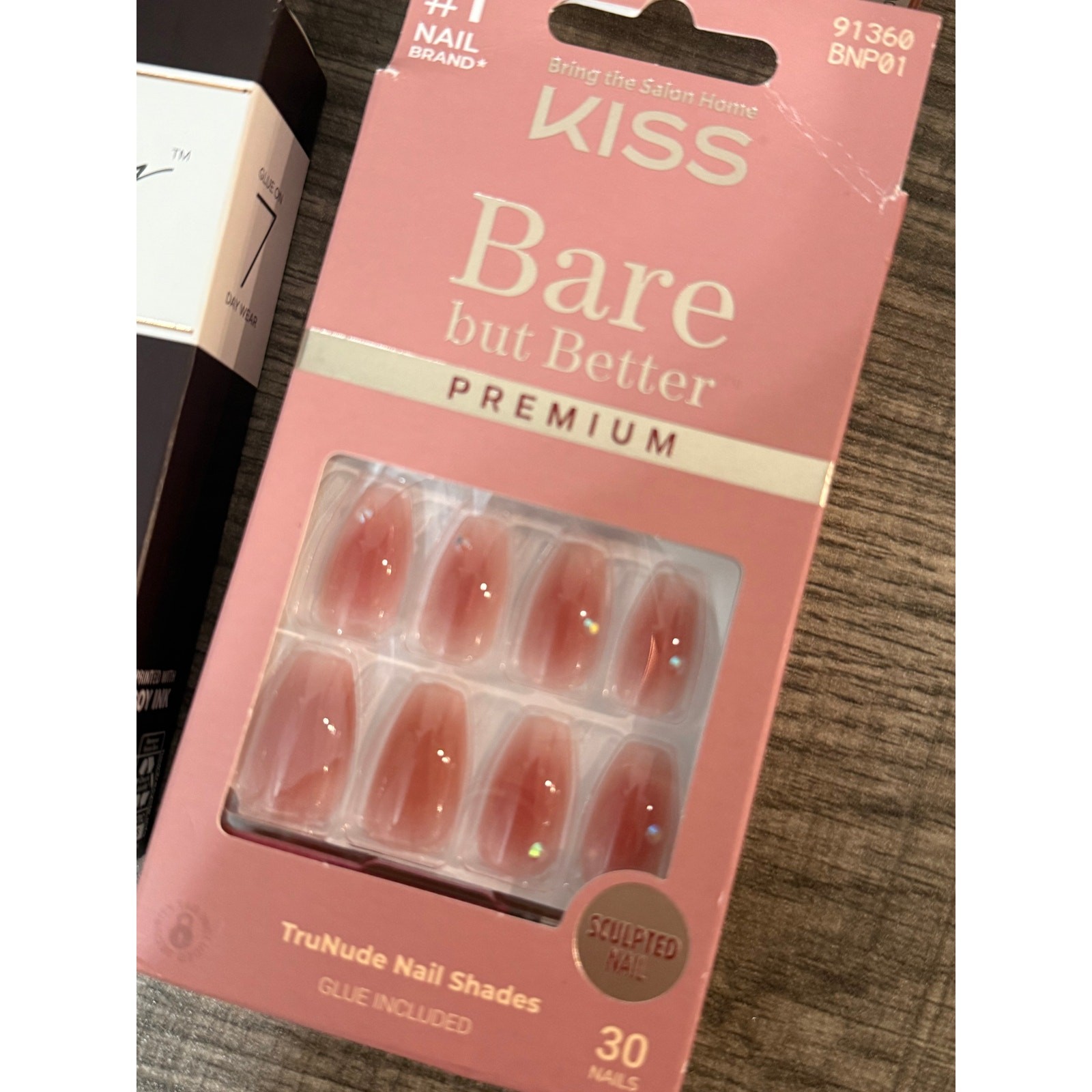 (10 Packs) Press On Nail Bundle – Light Colors, Cateye, Nude, Pink – NEW