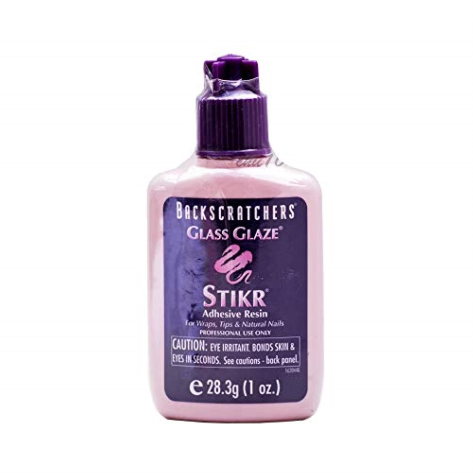 Backscratchers Glass Glaze Stikr Resin – Strong Adhesive for Nail Wraps, Nail…