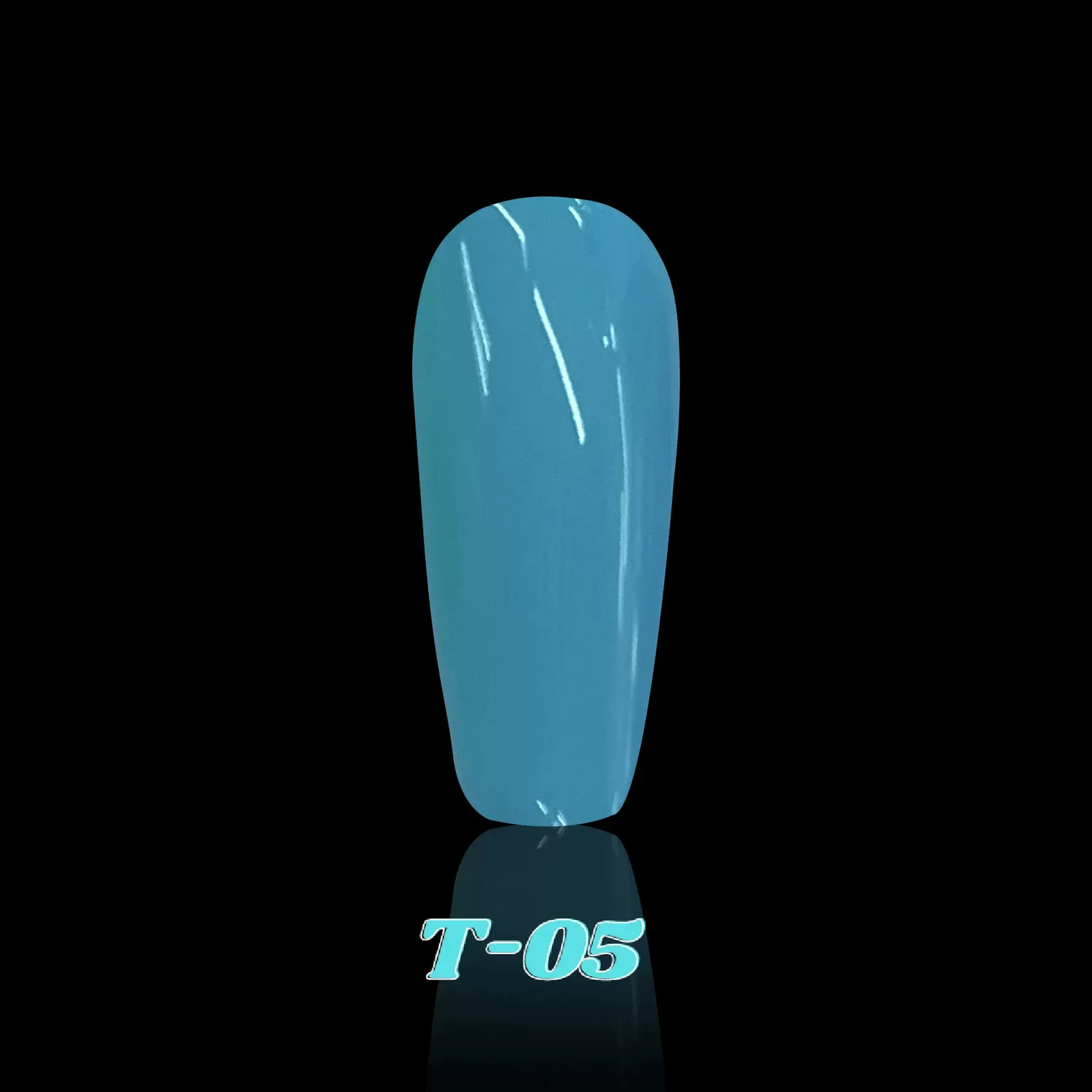 TOPCLOU Fluorescent Glow-in-the-Dark Gel Nail Polish