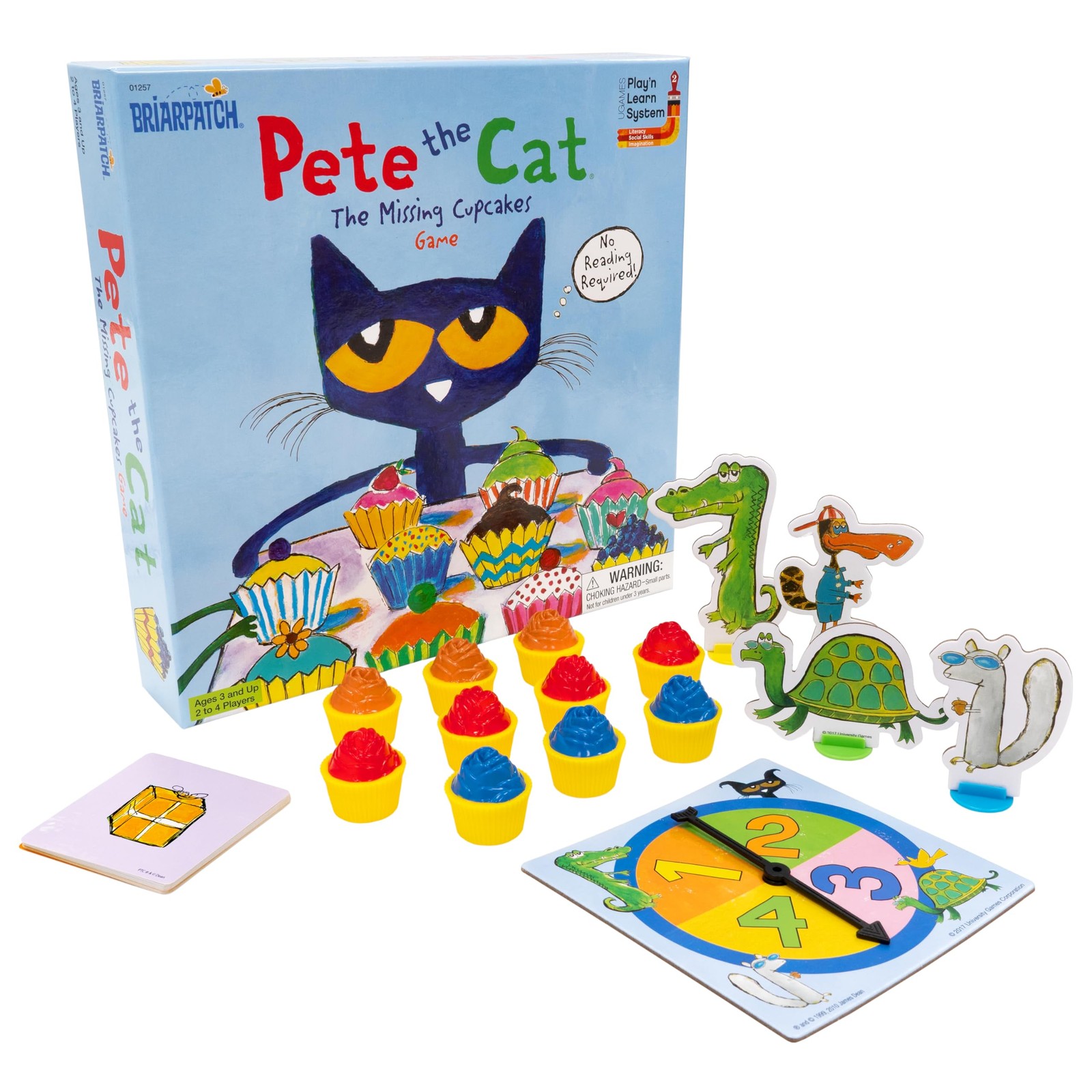 Briarpatch Pete the Cat The Missing Cupcakes Game, Fans of Small, Multi