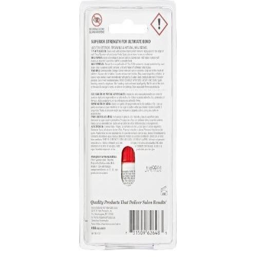 Kiss Powerflex Glue Products Maximum Speed Nail Glue Super Strength Bonds in Sec