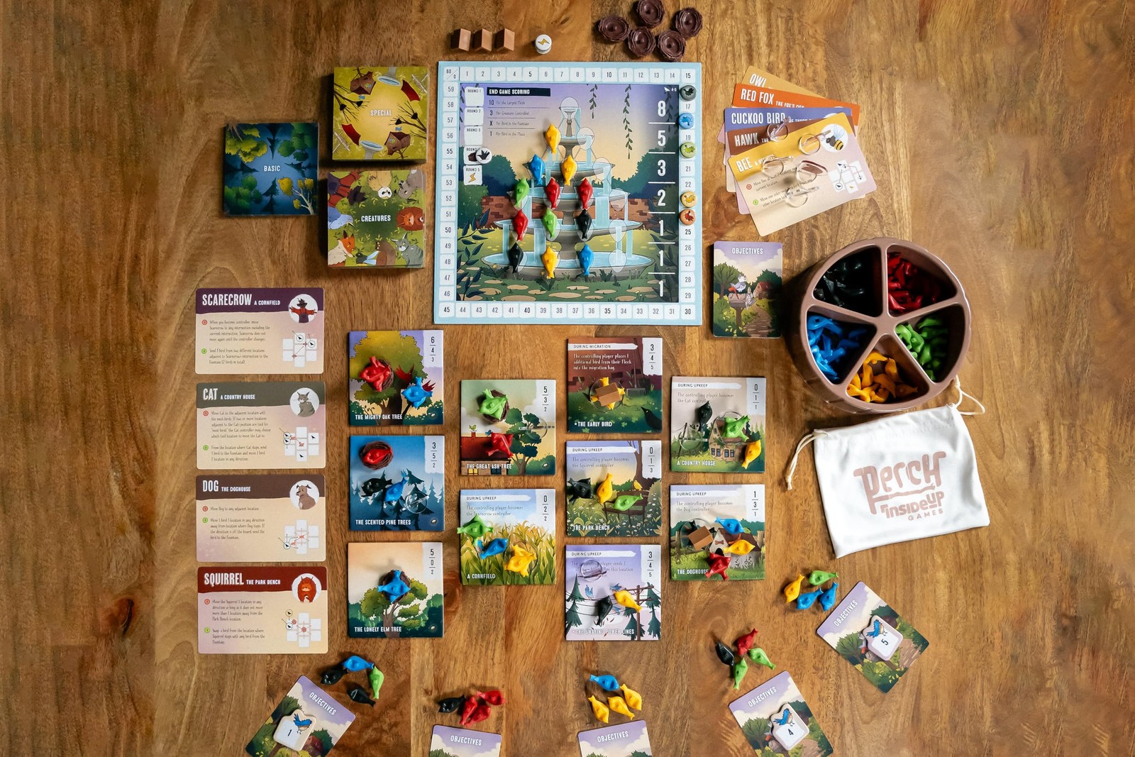 Inside Up Games Perch | Fast-paced, Interactive 11.4 inches x 2.4
