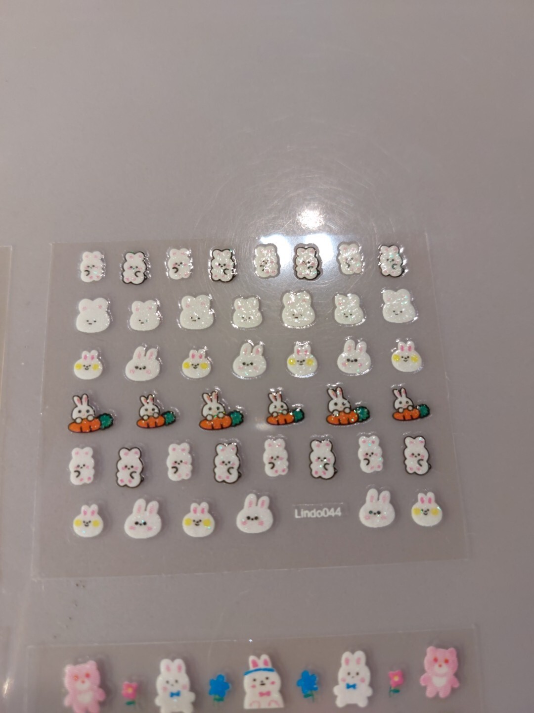 4 X Small Sheets Of Cute Nail Art Stickers (Dn226) New