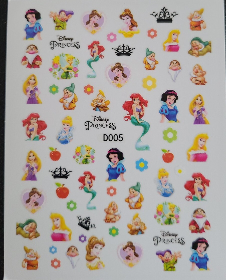 Disneys Princess Nail Stickers