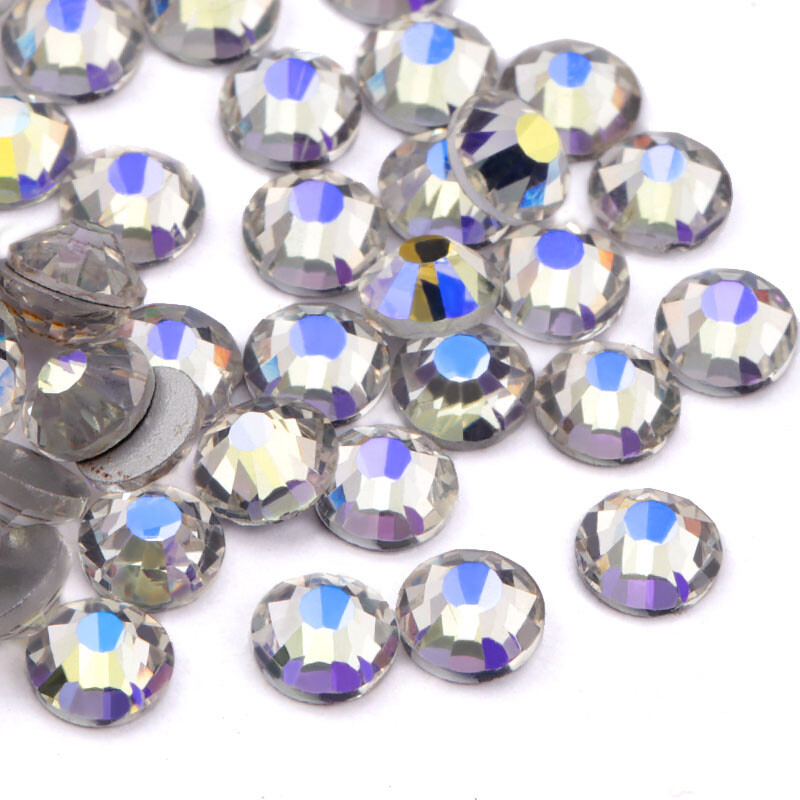 Moonlight purple Non Hotfix Crystal Rhinestones Flatback Gem Nail Art Decoration