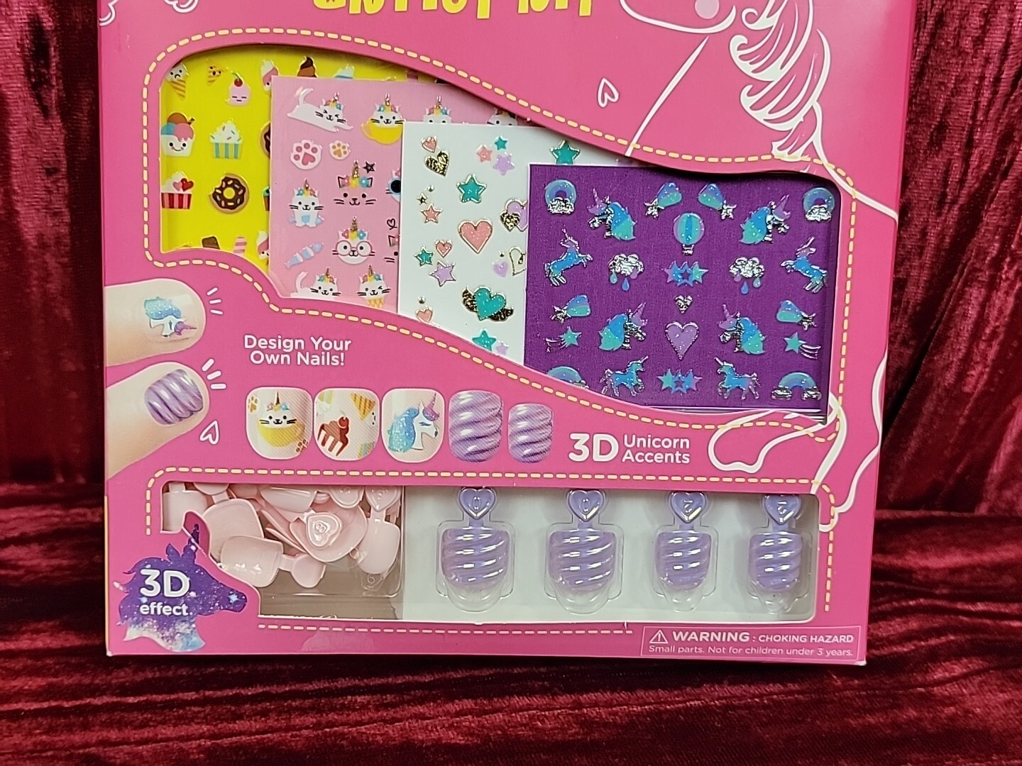 KISS imPRESS Mini Press-On Manicure KIDS Nails ARTIST KIT New