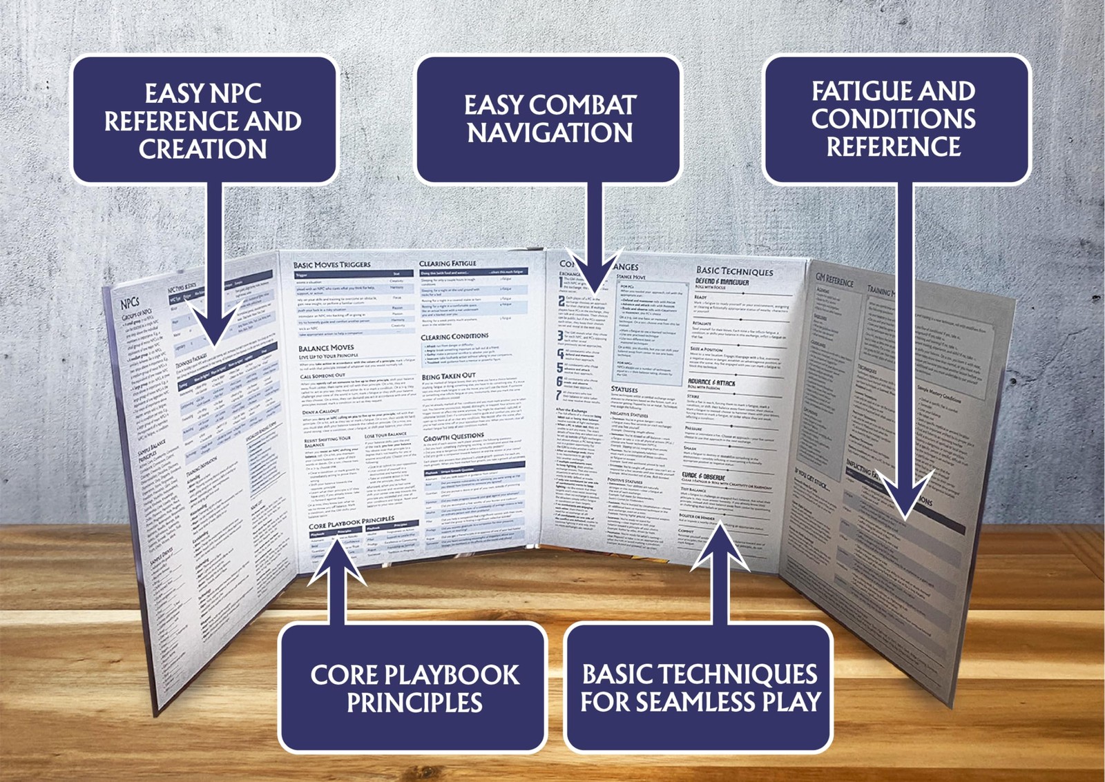 Magpie Games Avatar Legends The Roleplaying Game: Gamemaster Screen – Medium